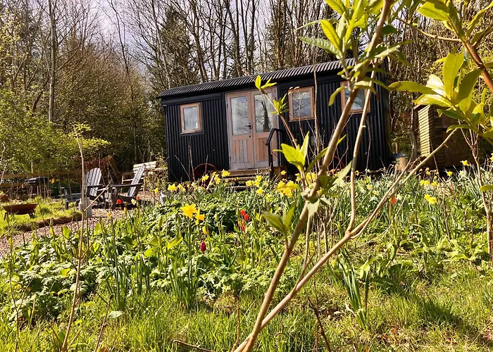 Archie The Shepherd's Hut Chalé